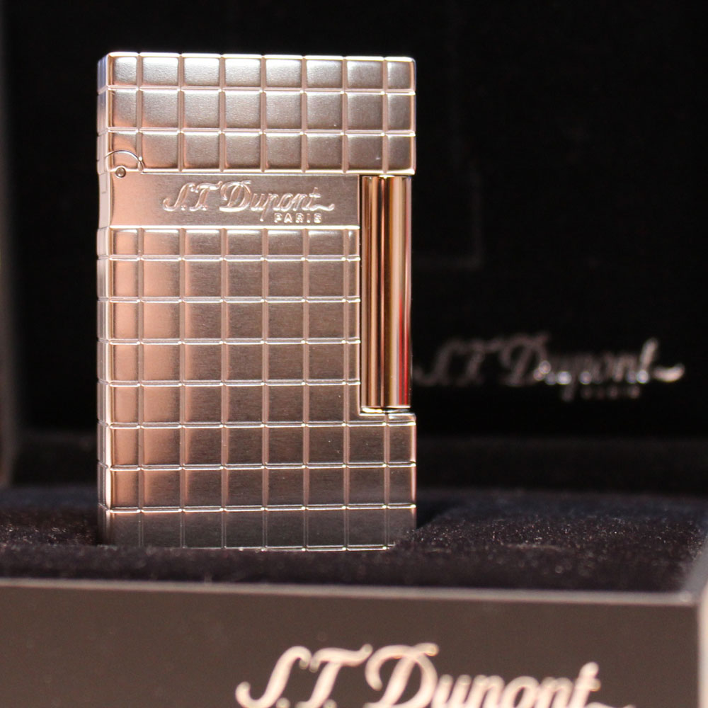 ST Dupont Lighter - Ligne 2 - Ceramium A.C.T. Silver Trim